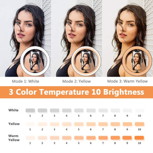 Illuminate Your Photography with Our Desktop Ring Fill Light
