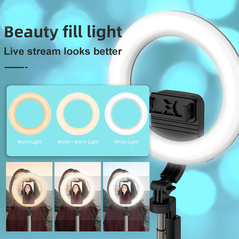 Illuminate Your Creativity: The 8-Inch LED Ring Light With Tripod