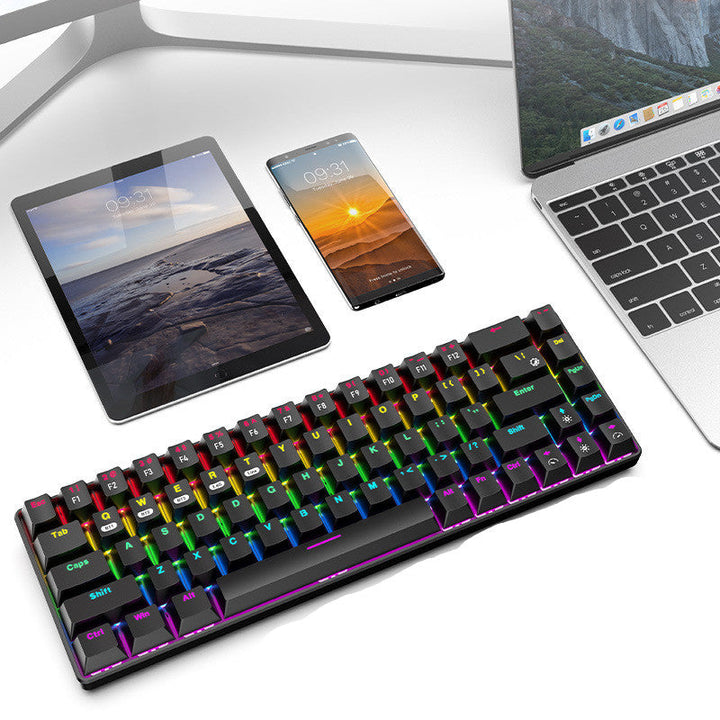 Unlock Efficiency and Style with the Xinmeng 68-Key Wireless Bluetooth Mechanical Keyboard