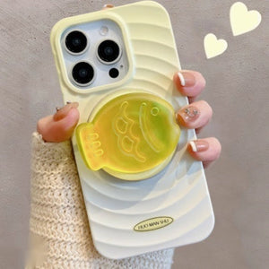 Personalized Gradient Ripple Circle Design Phone Case For iPhone 15