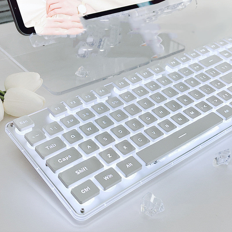 Enhance Your Home Office with the Silent Wired Mechanical Keyboard